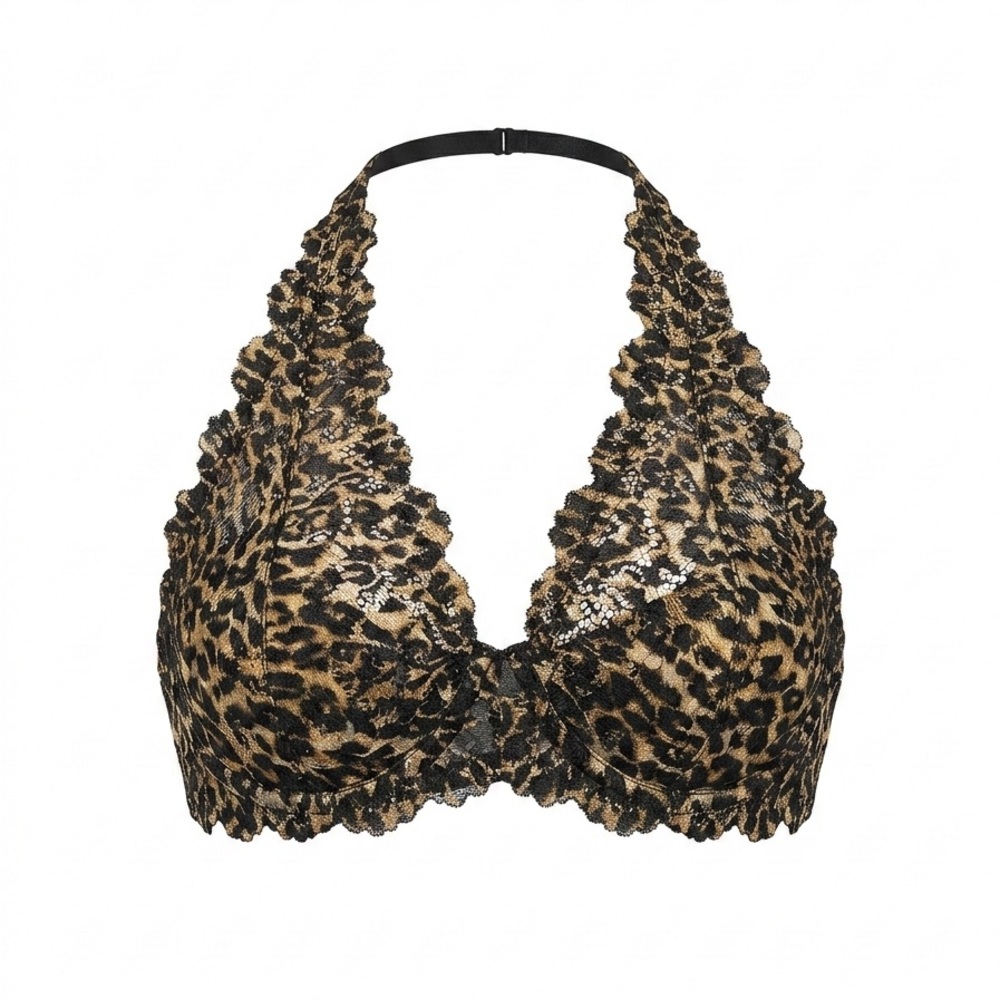 🍒2/25$ La SENZA Leopard Print Lace Bra - Picture 2 of 4